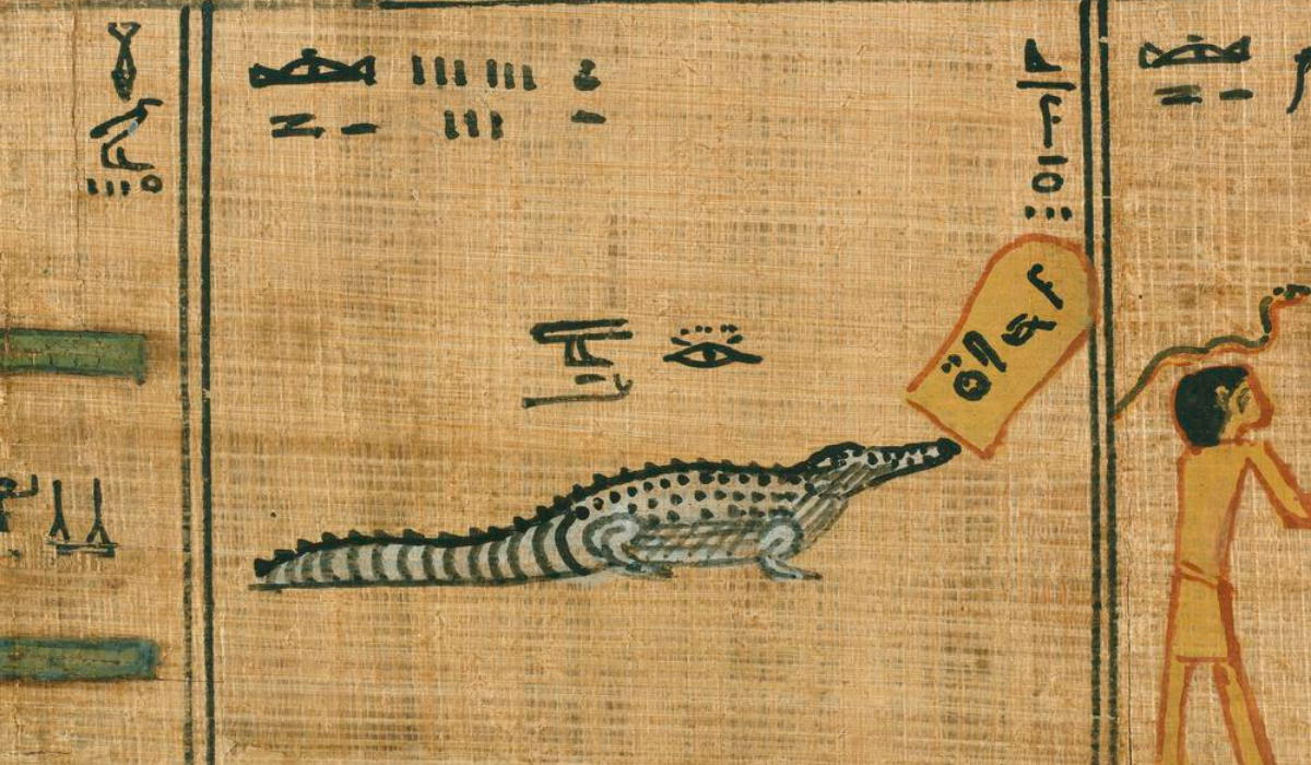 Egyptians love for crocodiles